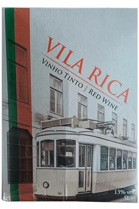 Vinho Português Tinto Vila Rica BIB 5000ml - comprar online