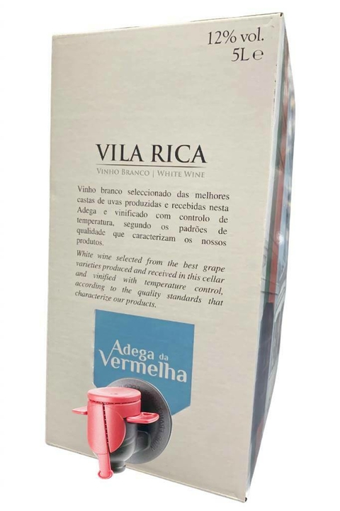 Vinho Português Branco Vila Rica BIB 5000ml na internet