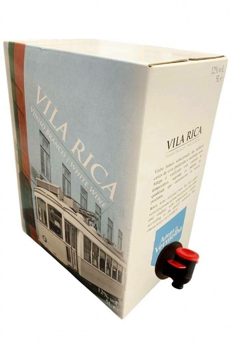 Vinho Português Branco Vila Rica BIB 5000ml - EMPÓRIO ITIÊ
