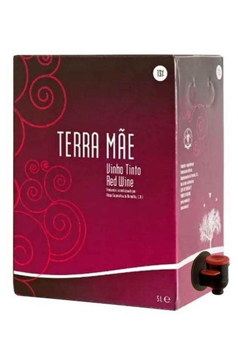 Vinho Português Tinto Terra Mãe Red Wine Bag In Box 5000ml