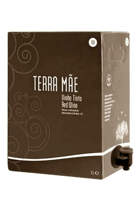 Vinho Português Tinto Terra Mãe Red Wine Bag In Box 5000ml na internet