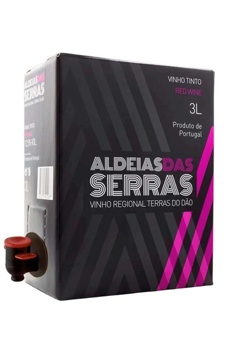 Vinho Português Tinto Aldeias das Serras Bag in Box 3000ml