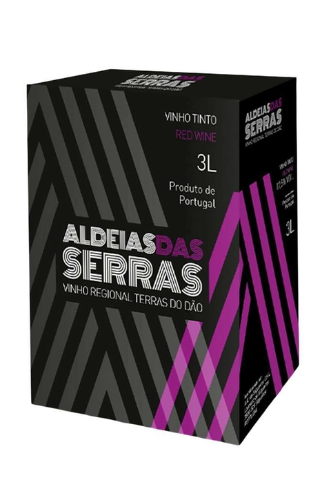 Vinho Português Tinto Aldeias das Serras Bag in Box 3000ml - EMPÓRIO ITIÊ