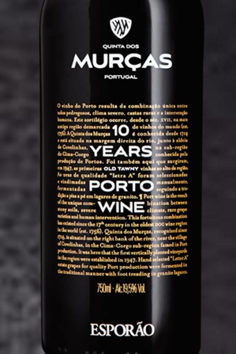 Vinho Português Tinto Quinta Dos Murcas Porto Tawny 10 Anos Esporão 750ml - comprar online