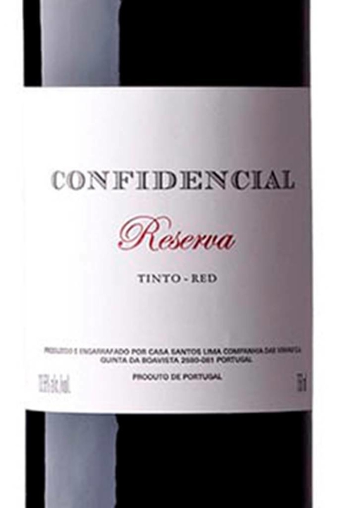 Vinho Português Tinto Confidencial Red Reserva 750ml - comprar online