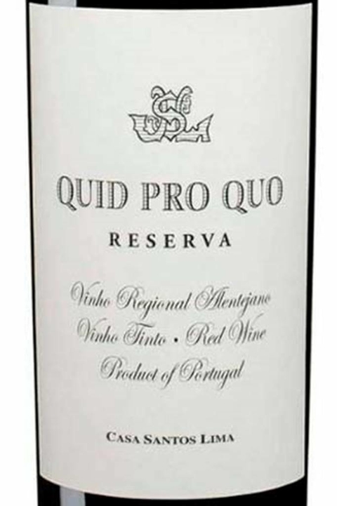 Vinho Português Tinto Quid Pro Quo Reserva 750ml - comprar online