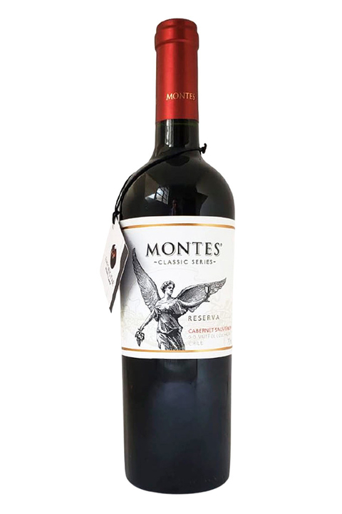 Vinho Chileno Tinto Montes Cabernet Sauvignon Reserva 750ml