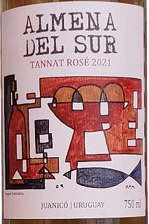 Vinho Uruguaio Rosé Almena Del Sur Tannat 750ml - comprar online