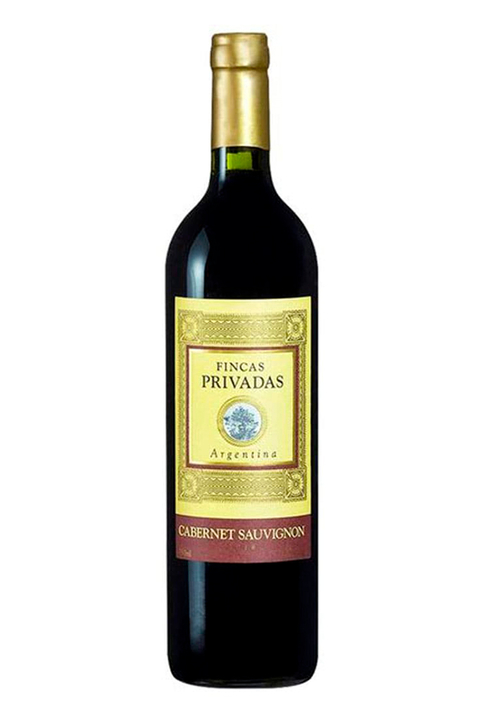 Vinho Argentino Tinto Fincas Privadas Cabernet Sauvignon 750ml