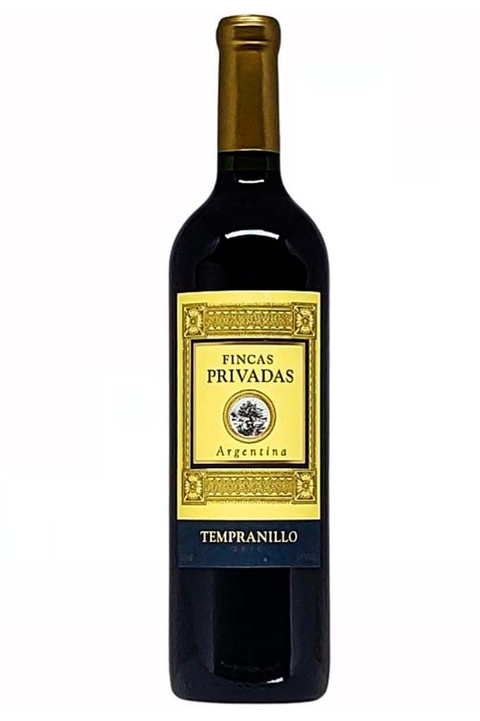 Vinho Argentino Tinto Fincas Privadas Tempranillo 750ml