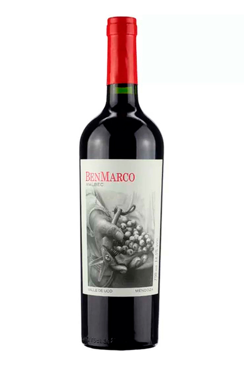 Vinho Argentino Tinto Benmarco Malbec 750ml na internet