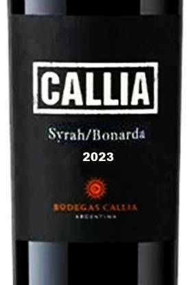 Vinho Argentino Tinto Callia Syrah Bonarda750ml - comprar online