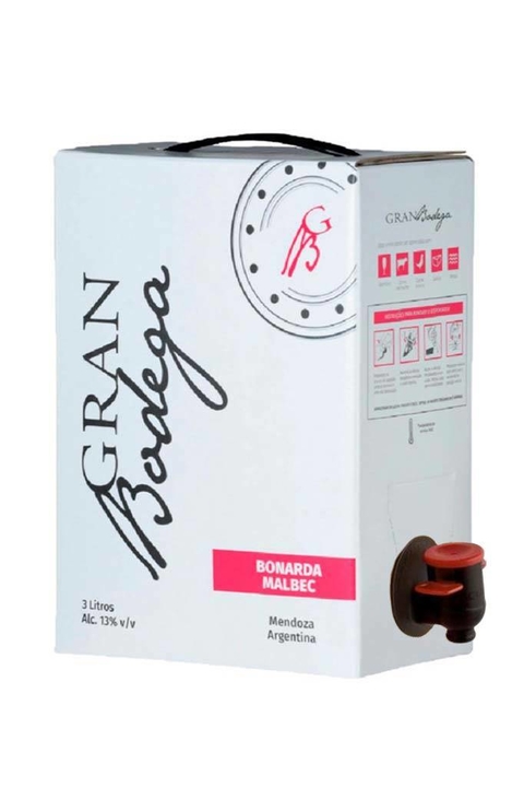 Gran Bodega Bonarda Bag In Box 3000ml - comprar online