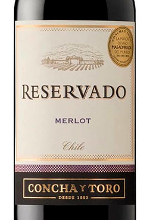 Vinho Chileno Tinto Concha Y Toro Merlot Reservado 750ml - comprar online