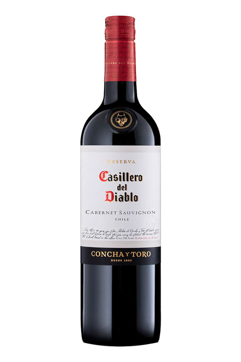 Vinho Chileno Tinto Casillero Del Diablo Cabernet Sauvignon Reserva 750ml