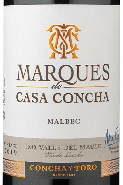 Vinho Chileno Tinto Marques De Casa Concha Malbec 750ml - comprar online