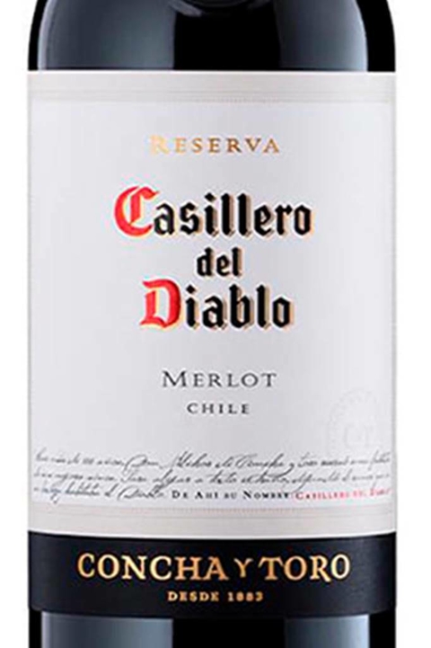Vinho Chileno Tinto Casillero Del Diablo Merlot Reserva 750ml - comprar online