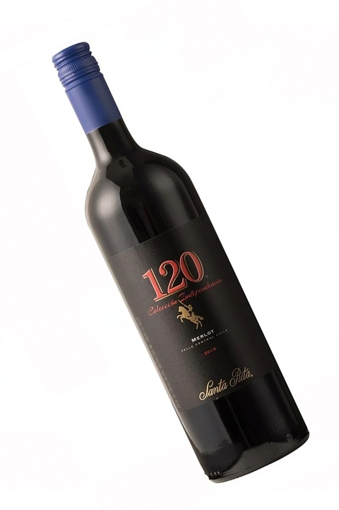 Vinho Chileno Tinto 120 Coleccion Independencia Merlot 1000ml na internet