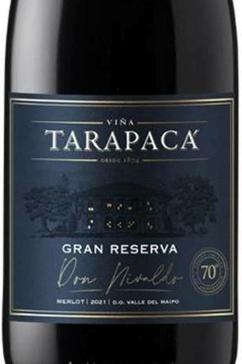 Vinho Chileno Tinto Tarapacá Gran Reserva Don Nivaldo 750ml - comprar online