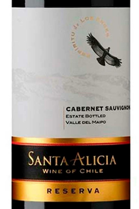 Vinho Santa Alicia Cabernet Reserva 750ml - comprar online