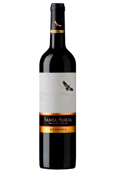 Vinho Chileno Tinto Santa Alícia Carménère Reserva 750ml
