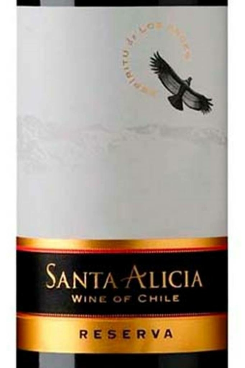 Vinho Chileno Tinto Santa Alícia Carménère Reserva 750ml - comprar online