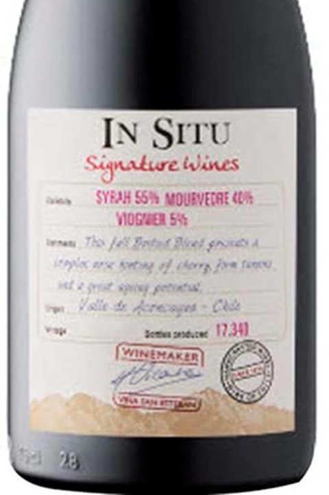 Vinho Chileno In Situ Signature Syrah Mourvedre Viognier 750ml - comprar online