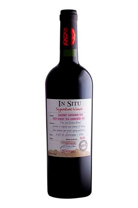 Vinho Chileno Tinto In Situ Signature Cabernet Sauvignon Petit Verdot 750ml