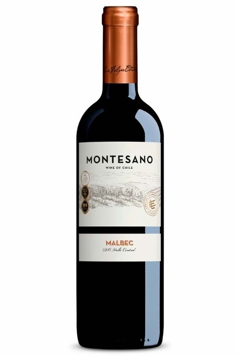 Vinho Chileno Tinto Montesano Malbec 750ml