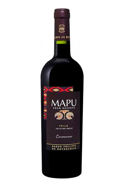 Vinho Chileno Tinto Mapu Carmenere Gran Reserva 750ml