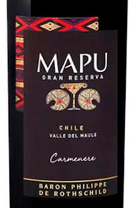 Vinho Chileno Tinto Mapu Carmenere Gran Reserva 750ml - comprar online