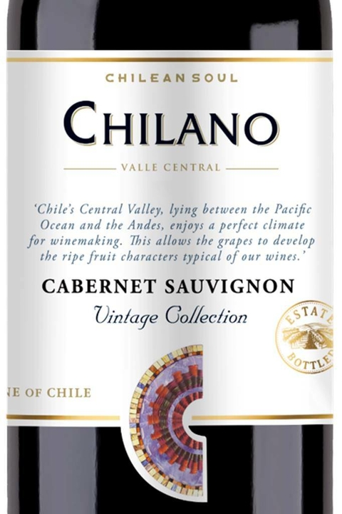 Vinho Chileno Tinto Chilano Cabernet Sauvignon 750ml - comprar online