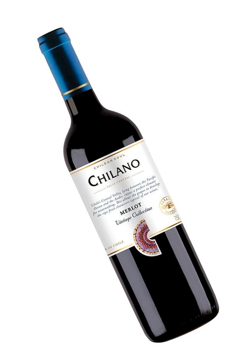 Vinho Chileno Tinto Chilano Merlot 750ml na internet