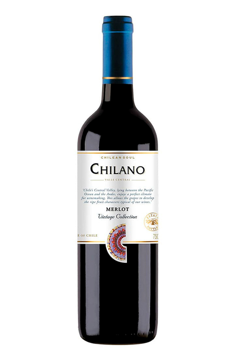 Vinho Chileno Tinto Chilano Merlot 750ml