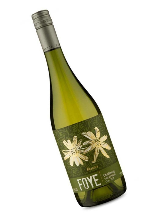 Vinho Chileno Branco Foye Chardonnay Reserva 750ml na internet