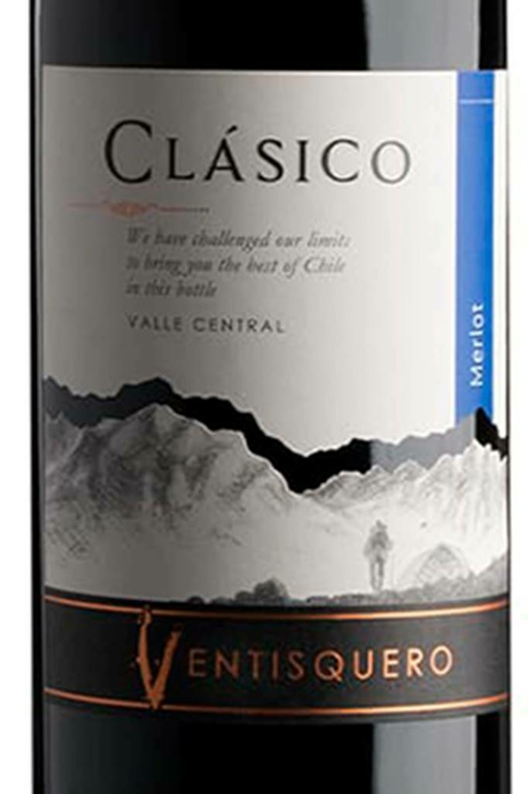 Vinho Chileno Ventisquero Merlot Clássico 750ml - comprar online