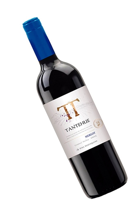 Vinho Chileno Tinto Tantehue Merlot 750ml na internet