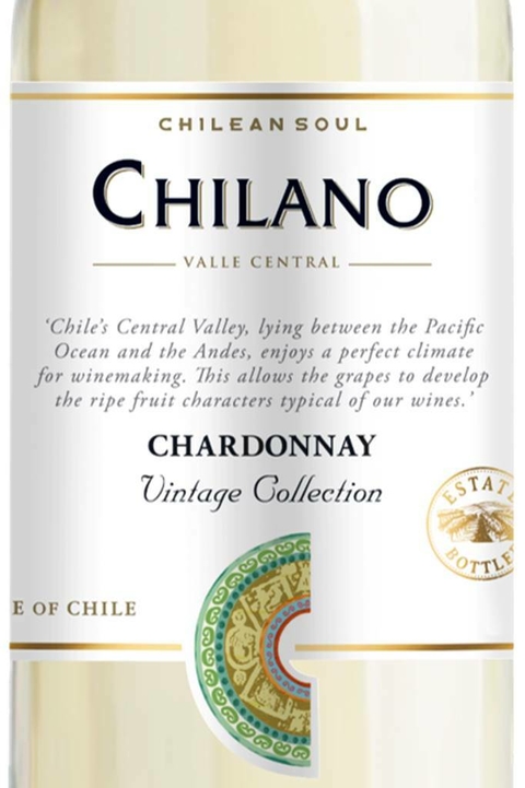 Vinho Chileno Branco Chilano Chardonnay 750ml - comprar online