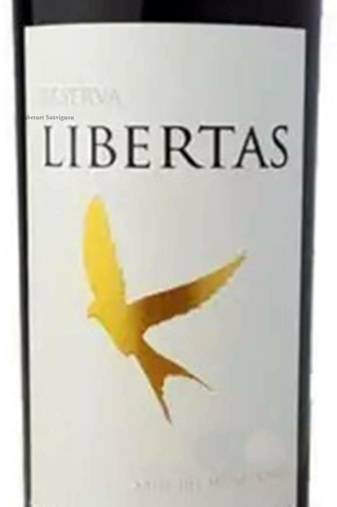 Vinho Chileno Tinto Libertas Cabernet Sauvignon Reserva 750ml - comprar online