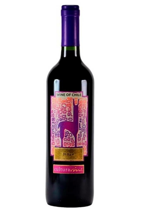 Vinho Chileno Tinto Cultura Vini Syrah 750ml
