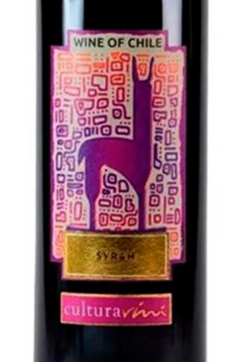 Vinho Chileno Tinto Cultura Vini Syrah 750ml - comprar online