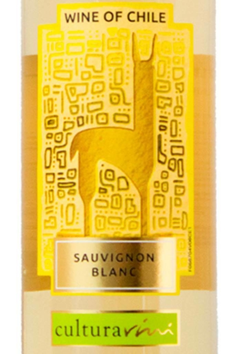 Vinho Chileno Branco Cultura Vini Sauvignon Blanc 750ml - comprar online