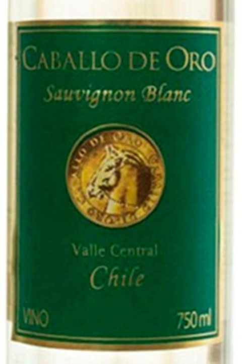 Vinho Chileno Branco Caballo De Oro Sauvignon Blanc 750ml - comprar online