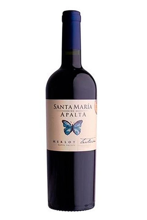 Vinho Chileno Tinto Santa Maria De Apalta Merlot 750ml