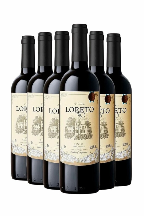 Vinho Argentino Tinto Caixa Virrey Loreto 750ml - Leve 6 Pague 5 750ml