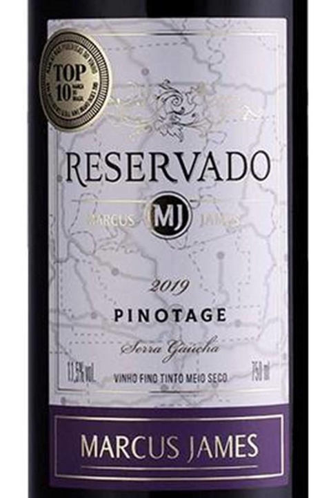 Vinho Nacional Tinto Marcus James Pinotage Reservado 750ml - comprar online