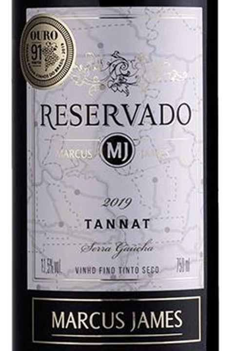 Vinho Nacional Tinto Marcus James Tannat Reservado 750ml - comprar online