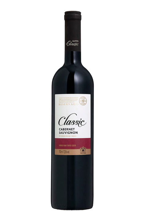 Vinho Nacional Tinto Salton Classic Cabernet Sauvignon Reservado 750ml