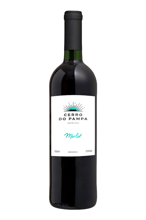 Vinho Nacional Tinto Cerro Do Pampa Merlot 750ml