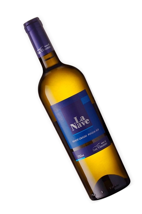 Vinho Italiano Branco La Nave Pinot Grigio 750ml na internet